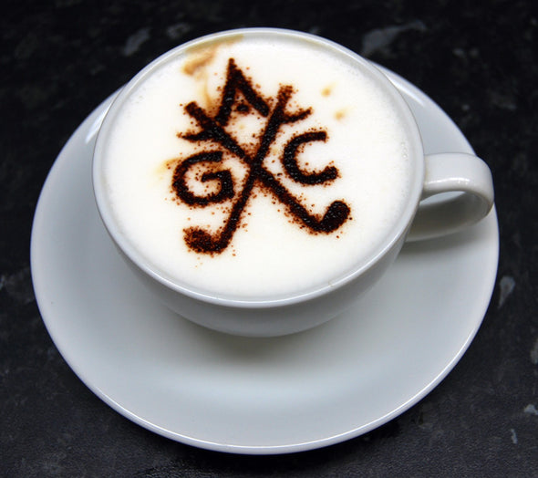 Personalised Logo Coffee Stencil